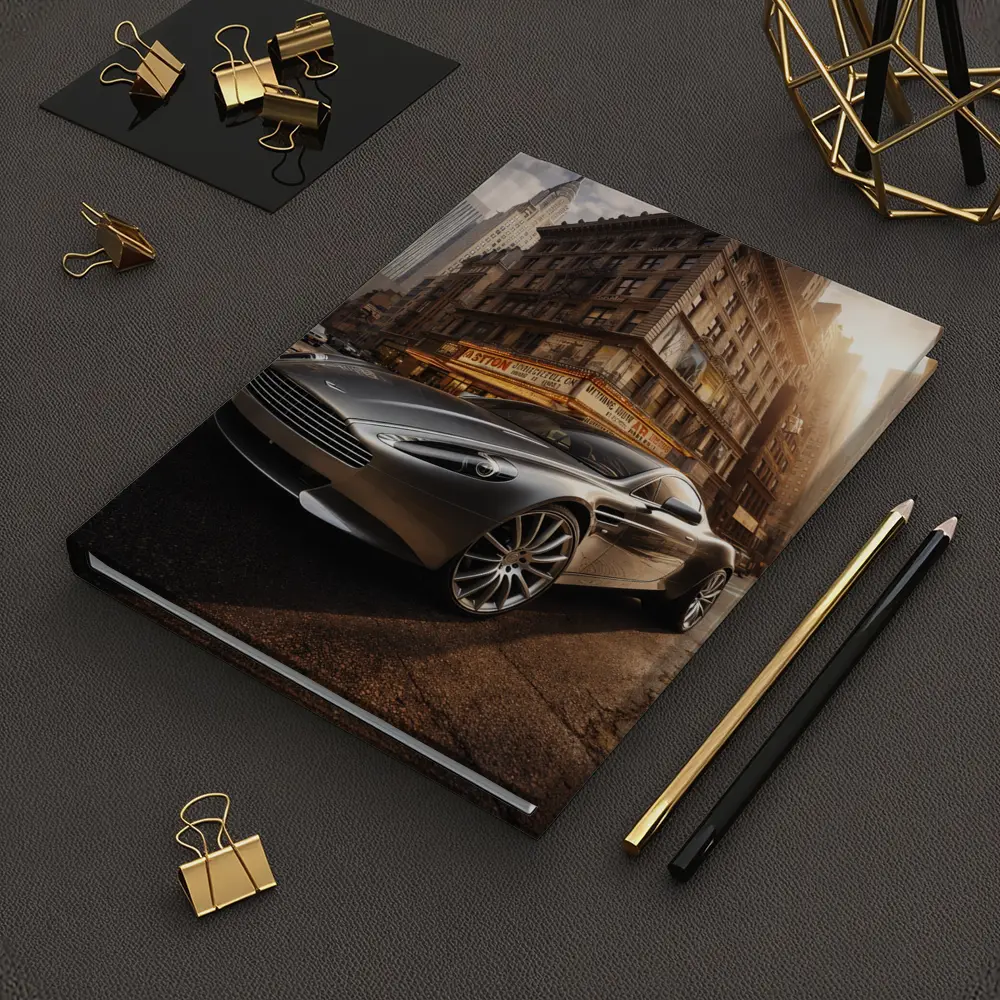 Aston Martin Rapide New York City Street – Notebooks