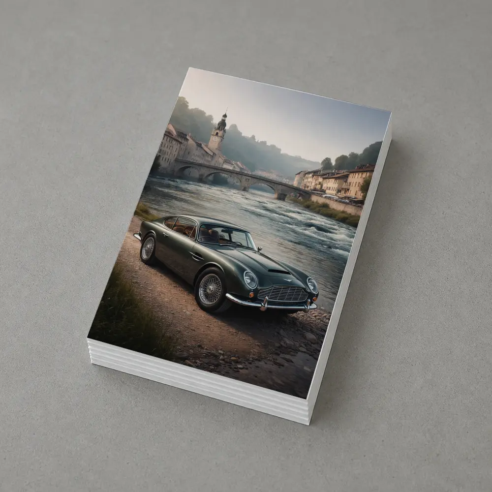 Aston Martin DB5 Classic European River Town – Postcards
