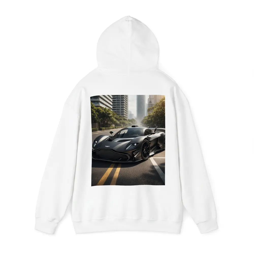 Aston Martin Valkyrie Matte Black City Street – Hoodies