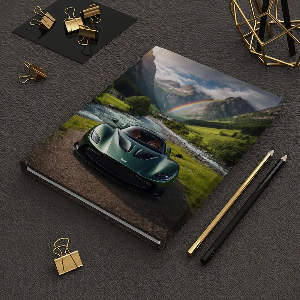 Aston Martin Valkyrie Green Alpine Valley – Notebooks
