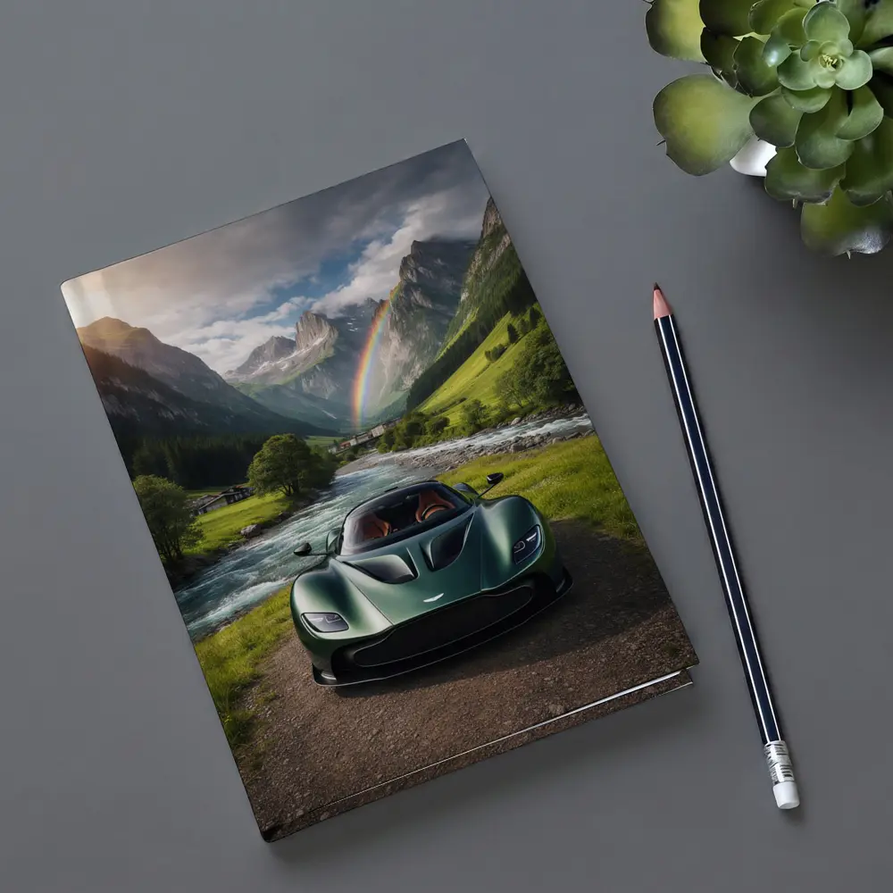 Aston Martin Valkyrie Green Alpine Valley – Notebooks
