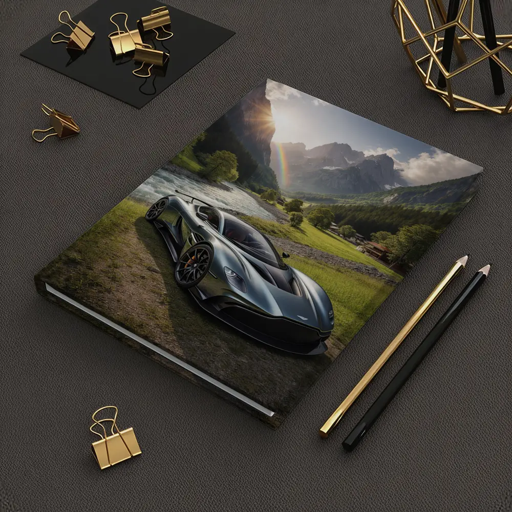 Aston Martin Valkyrie Alpine Valley Rainbow – Notebooks