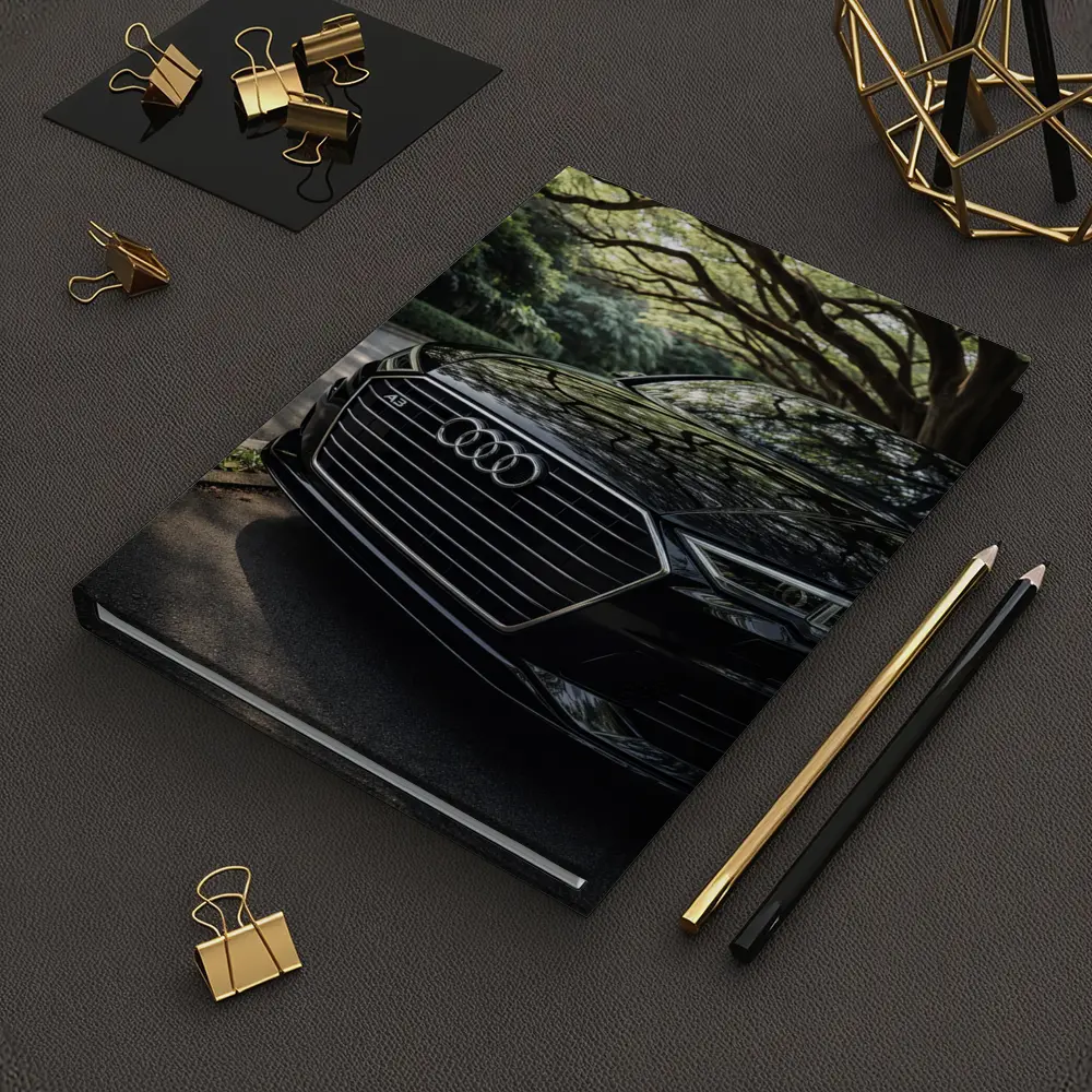 Audi A3 Black Grille Under Forest Trees – Notebooks