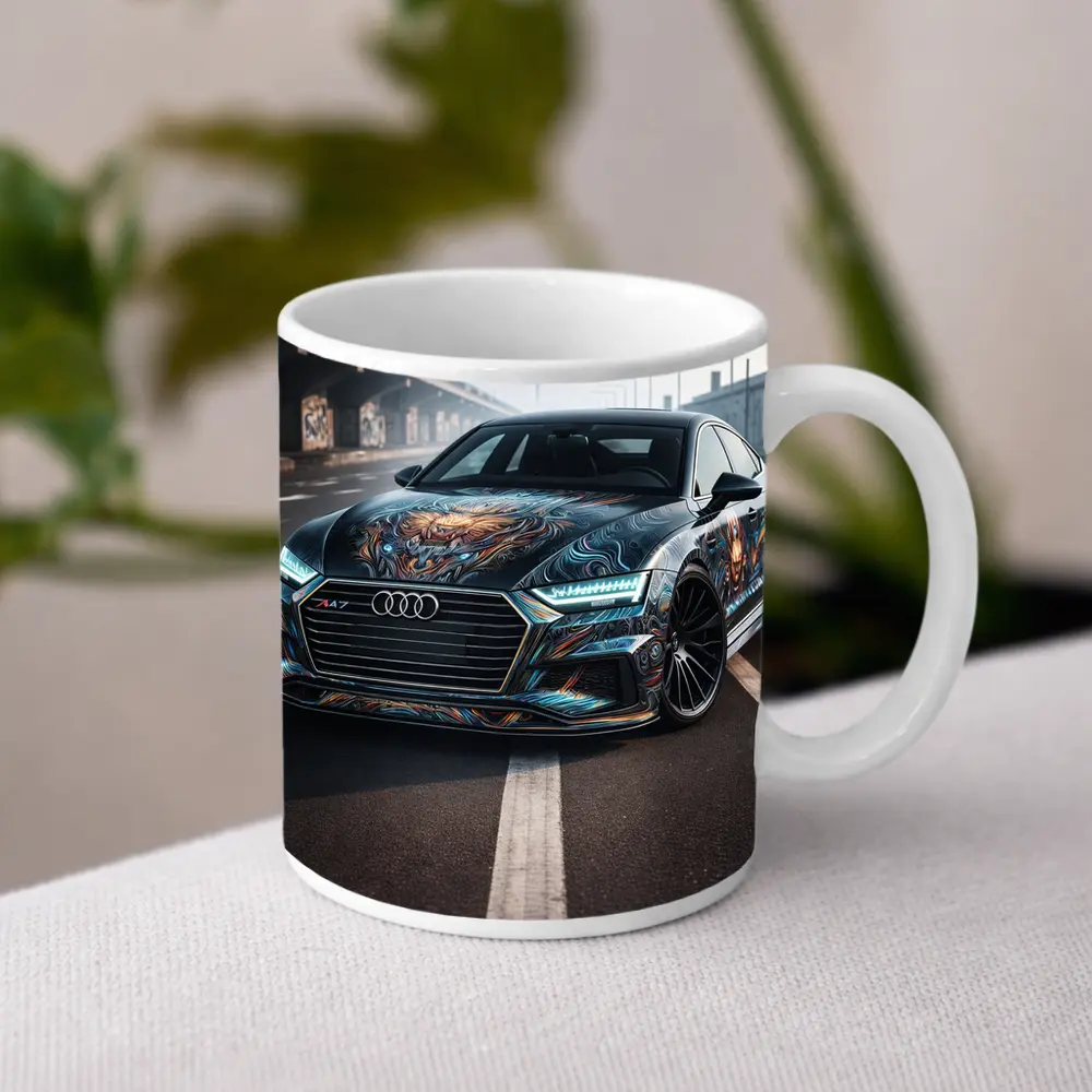 Audi A7 Custom Dragon Wrap Urban Street – Mugs