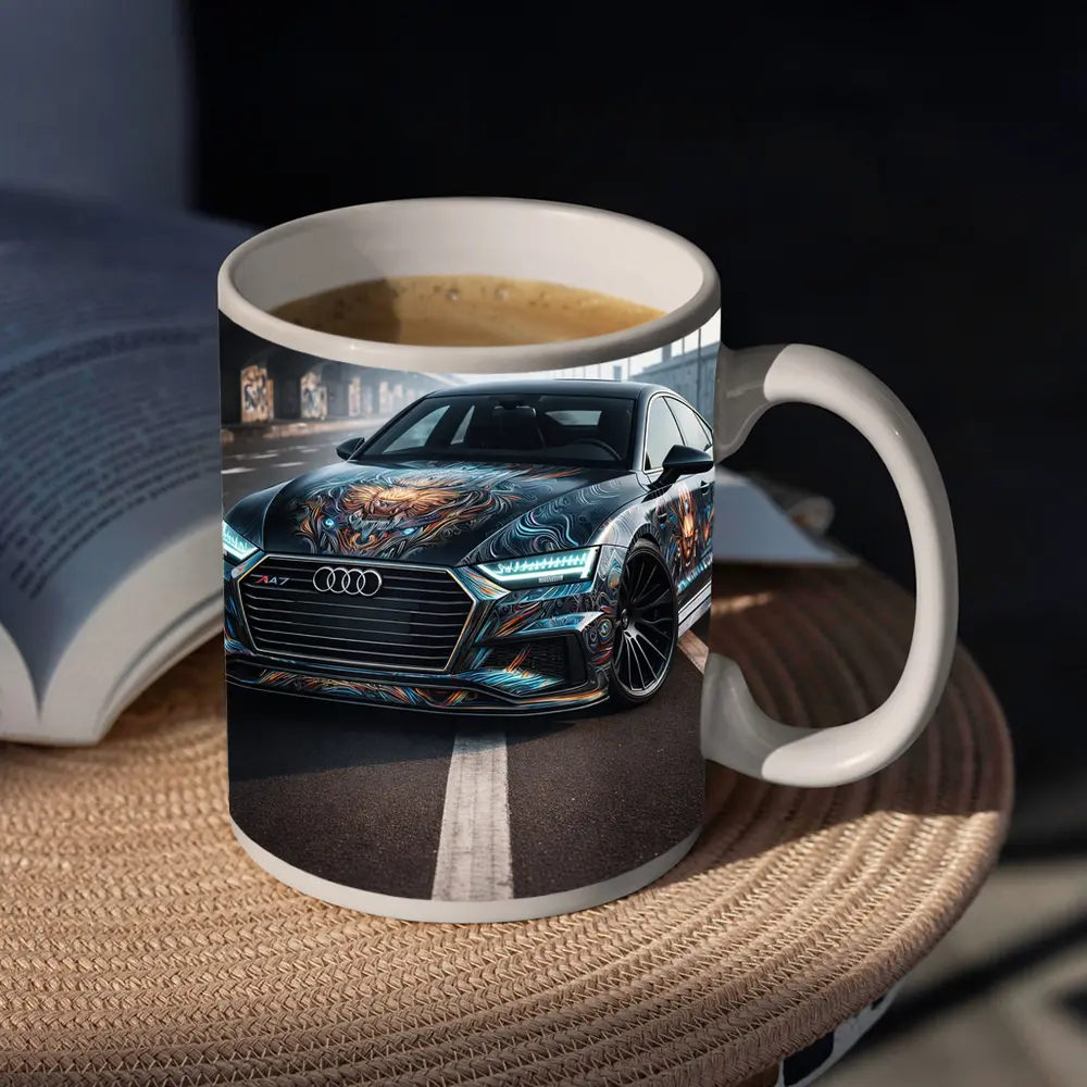 Audi A7 Custom Dragon Wrap Urban Street – Mugs