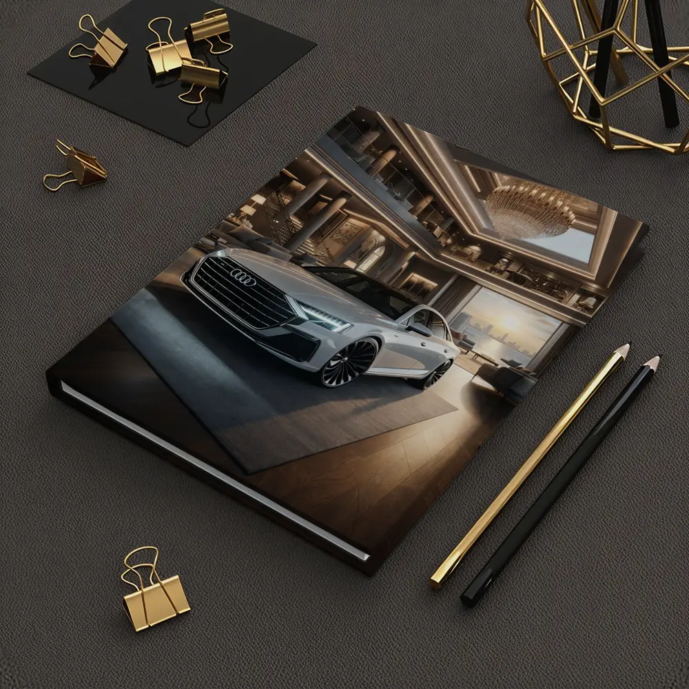 Audi A8 Parked Inside Luxury Penthouse – Notebooks