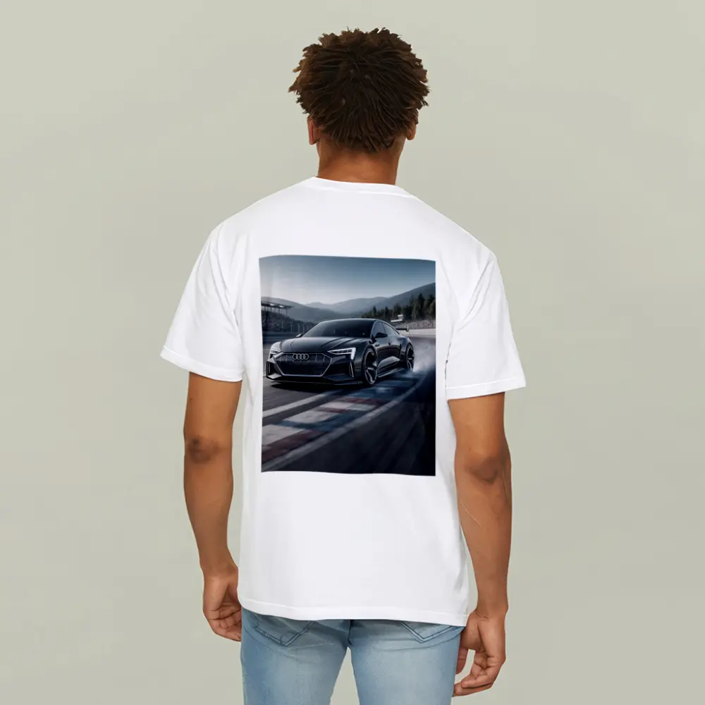 Audi E Tron GT Drifting On Race Track – T-Shirts
