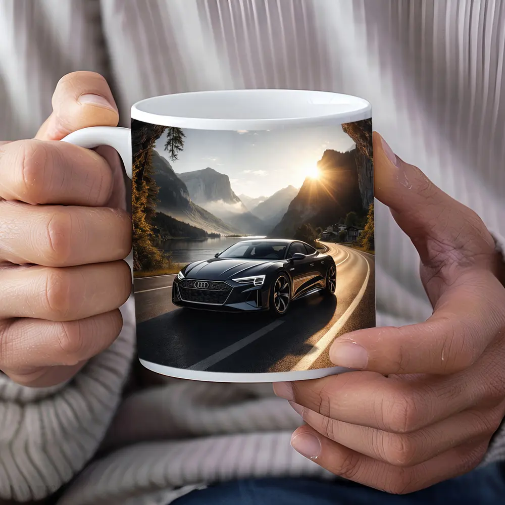 Audi E-Tron GT Mountain Tunnel Road – Mugs