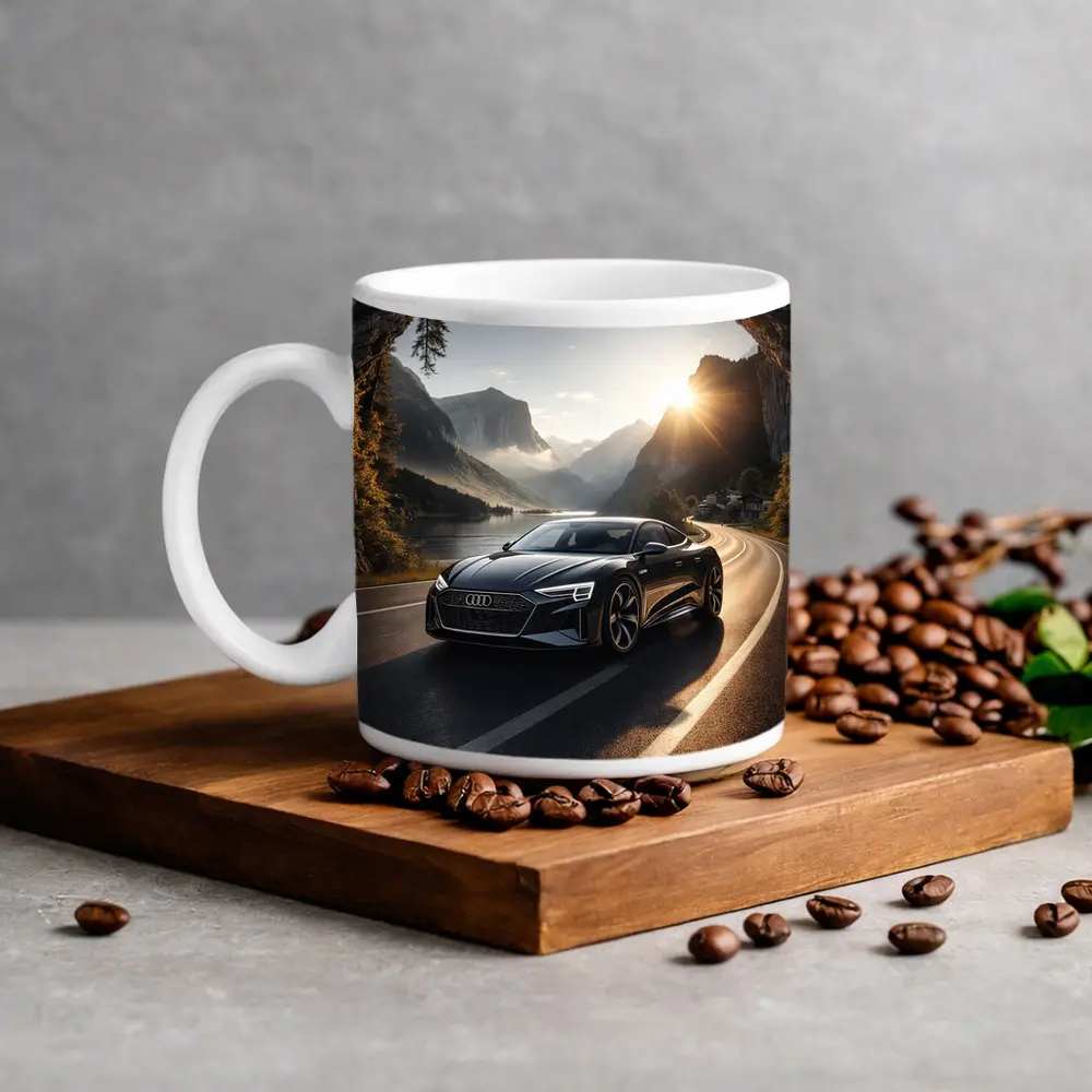 Audi E-Tron GT Mountain Tunnel Road – Mugs