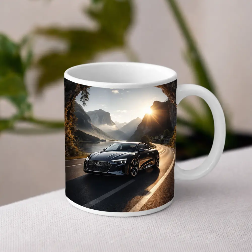 Audi E-Tron GT Mountain Tunnel Road – Mugs