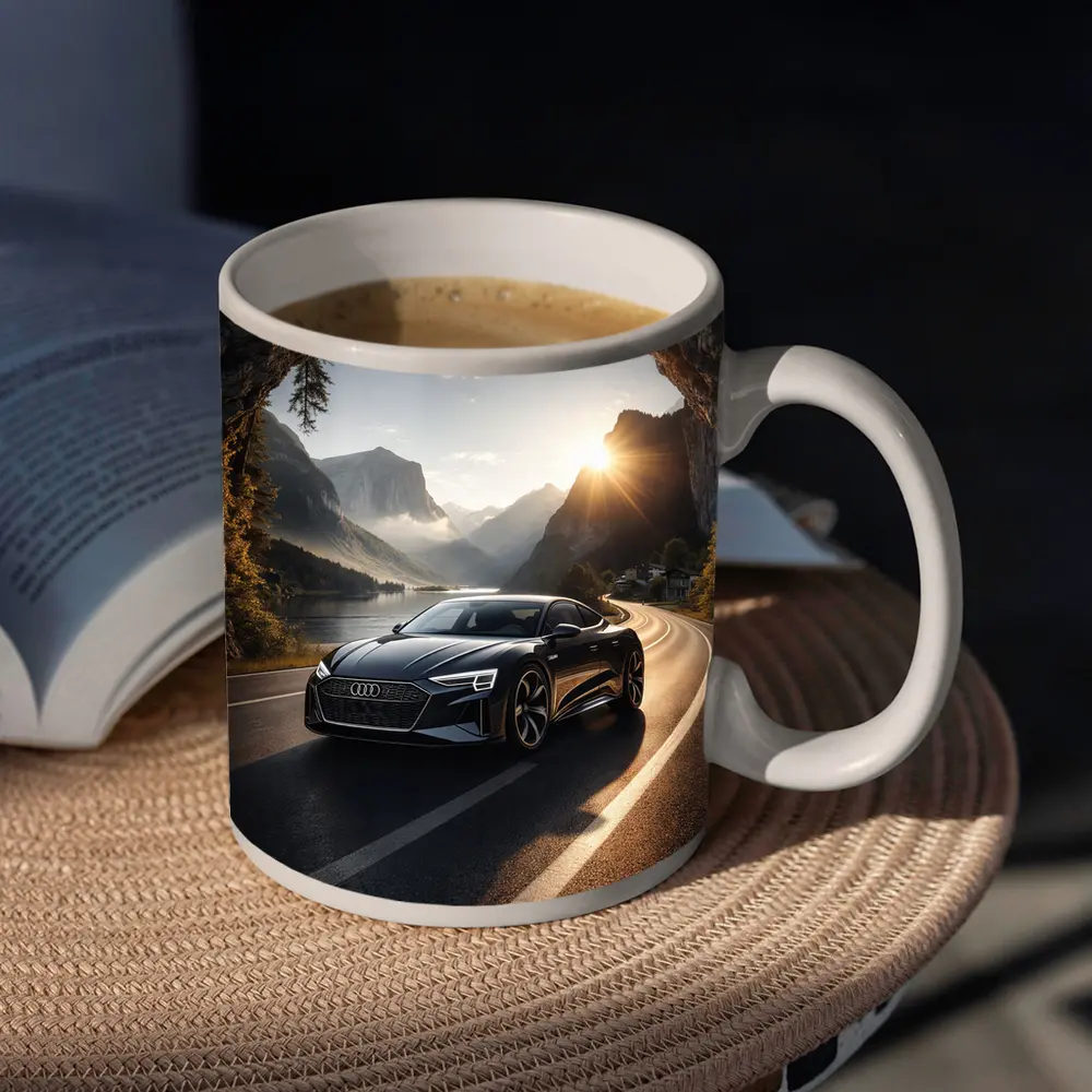 Audi E-Tron GT Mountain Tunnel Road – Mugs