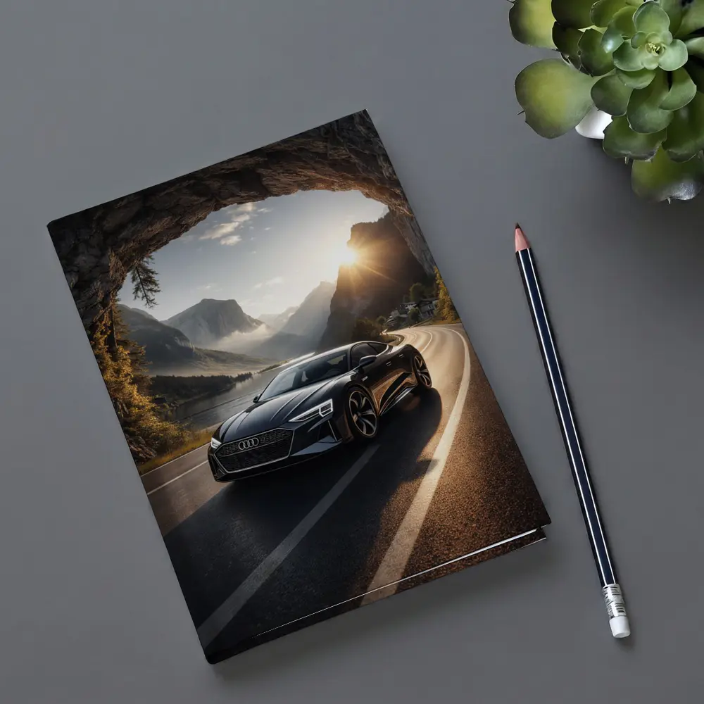 Audi E-Tron GT Mountain Tunnel Road – Notebooks