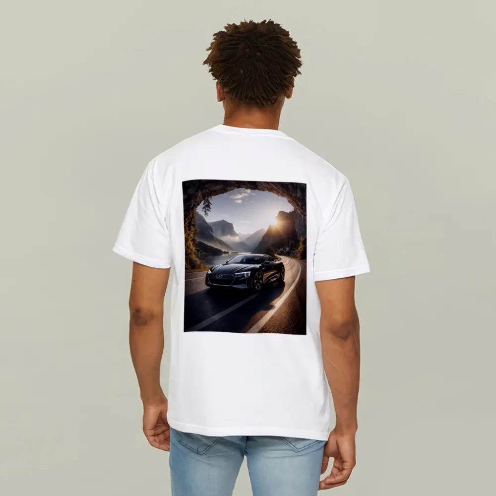 Audi E-Tron GT Mountain Tunnel Road – T-Shirts