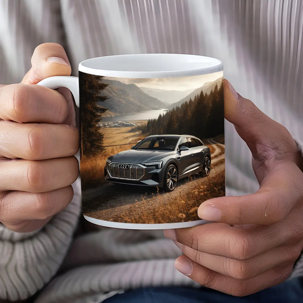 Audi E-Tron SUV Mountain Valley Road – Mugs