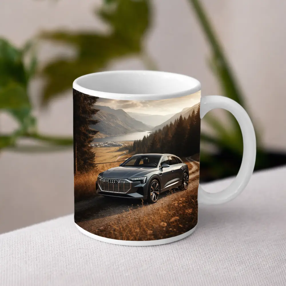 Audi E-Tron SUV Mountain Valley Road – Mugs