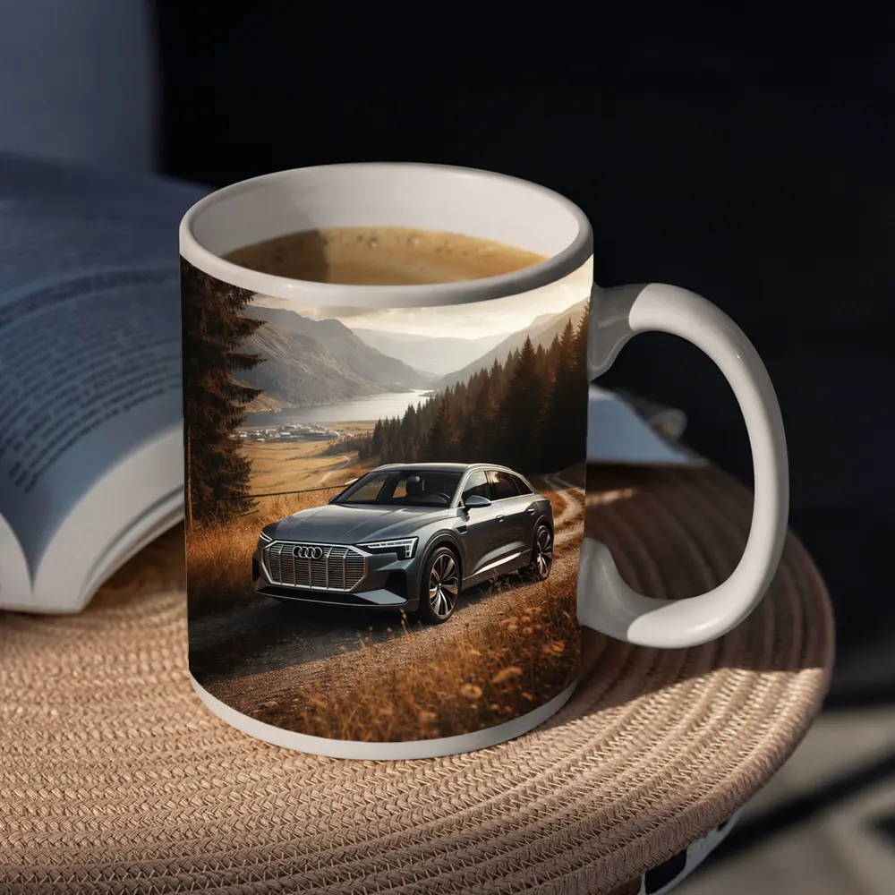 Audi E-Tron SUV Mountain Valley Road – Mugs