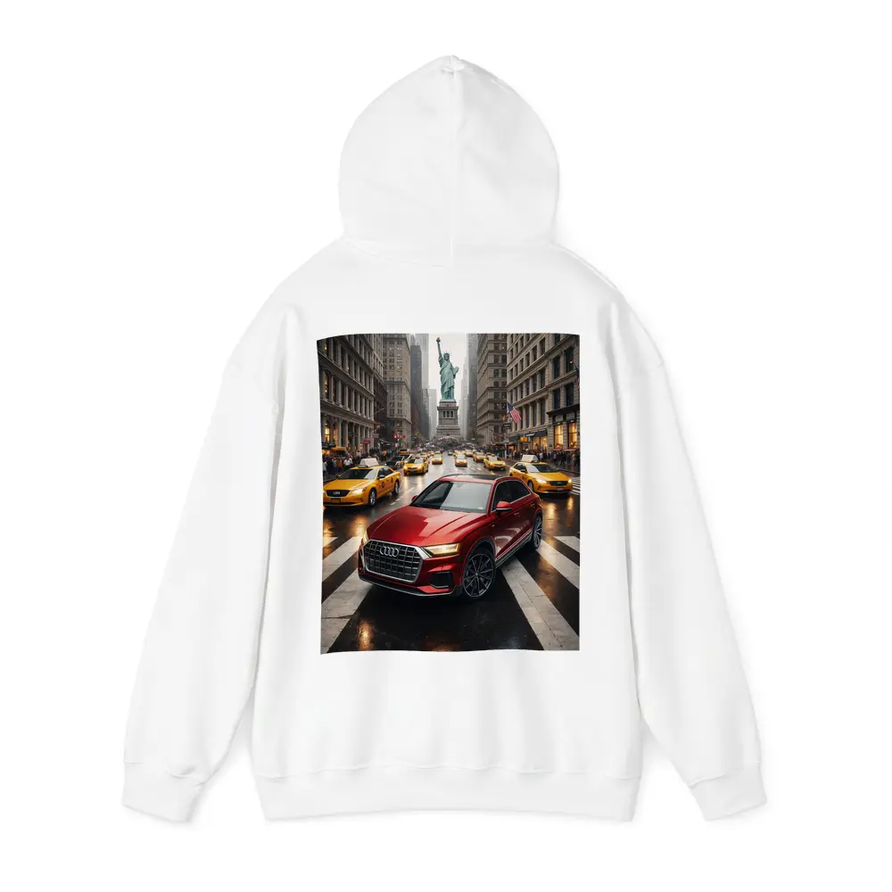 Audi Q8 Red SUV New York City – Hoodies