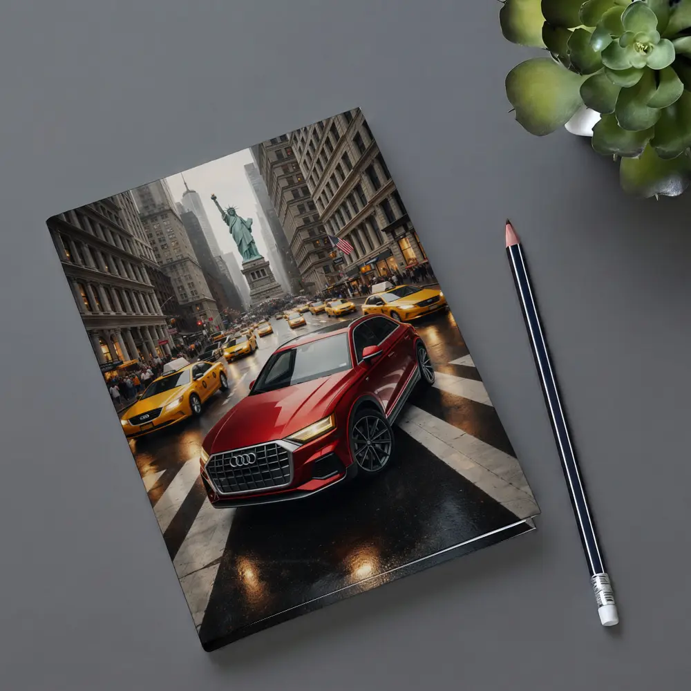 Audi Q8 Red SUV New York City – Notebooks