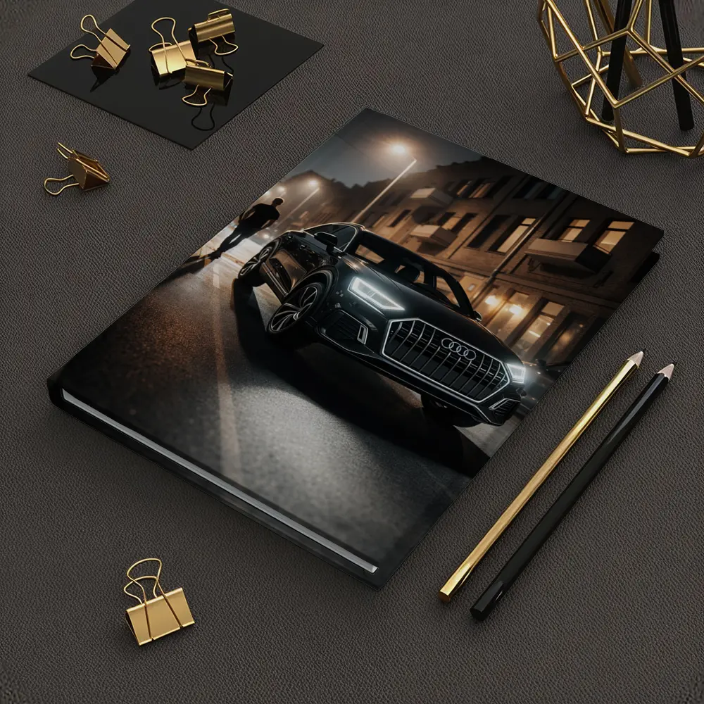 Audi Q3 Dark City Street Night Scene – Notebooks