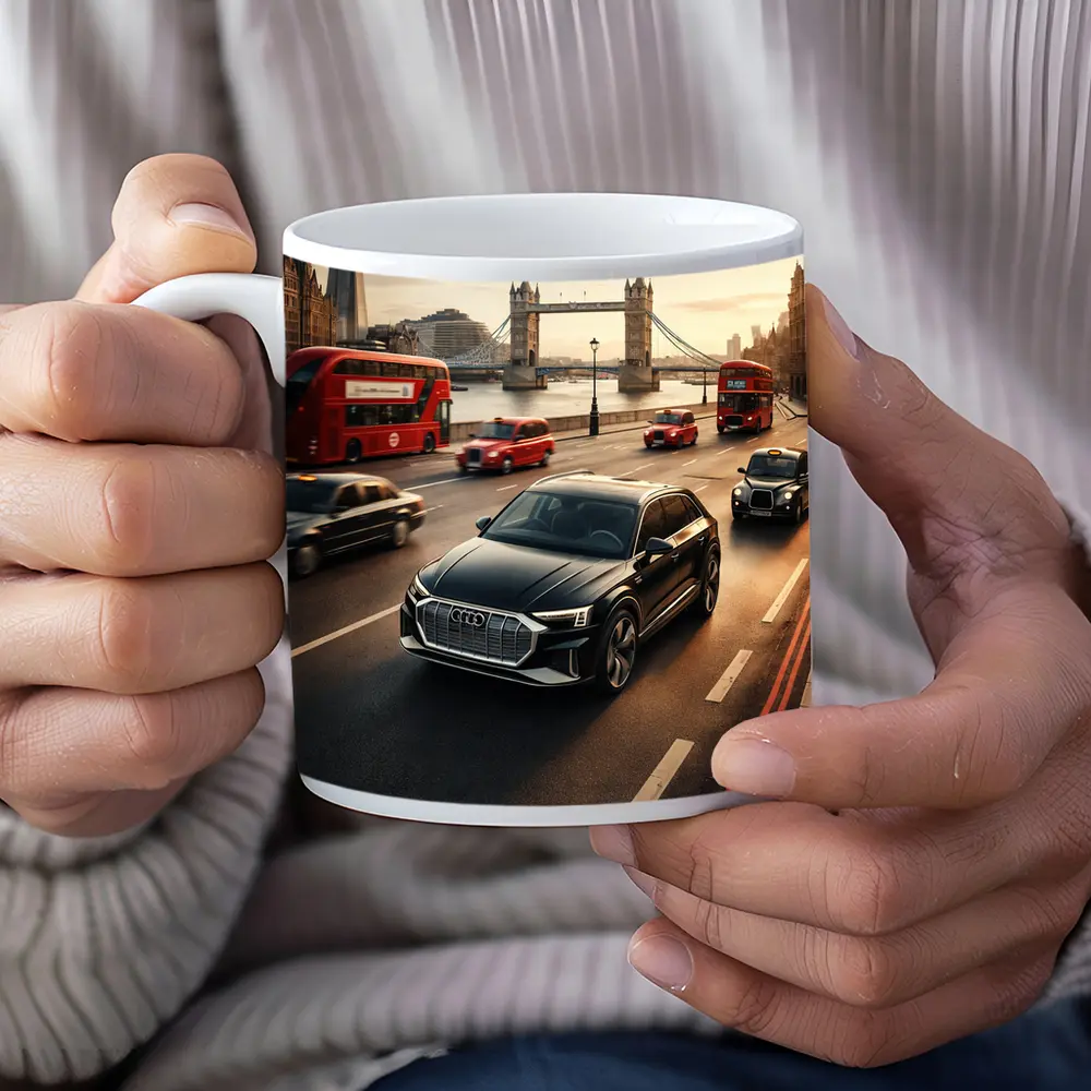 Audi Q4 E Tron London Tower Bridge – Mugs