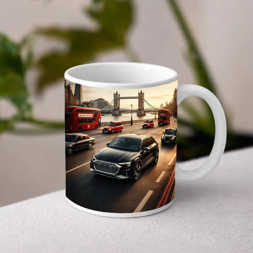 Audi Q4 E Tron London Tower Bridge – Mugs