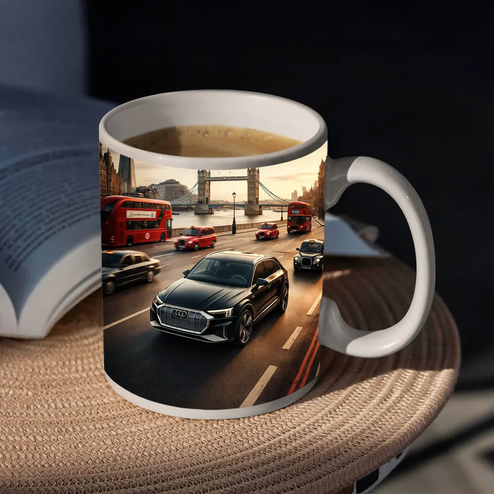 Audi Q4 E Tron London Tower Bridge – Mugs