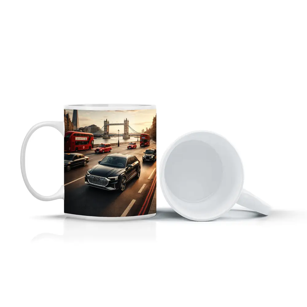 Audi Q4 E Tron London Tower Bridge – Mugs