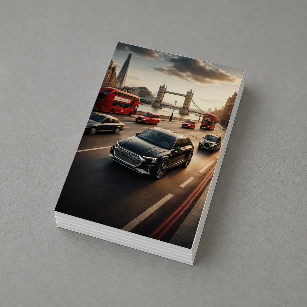 Audi Q4 E Tron London Tower Bridge – Postcards