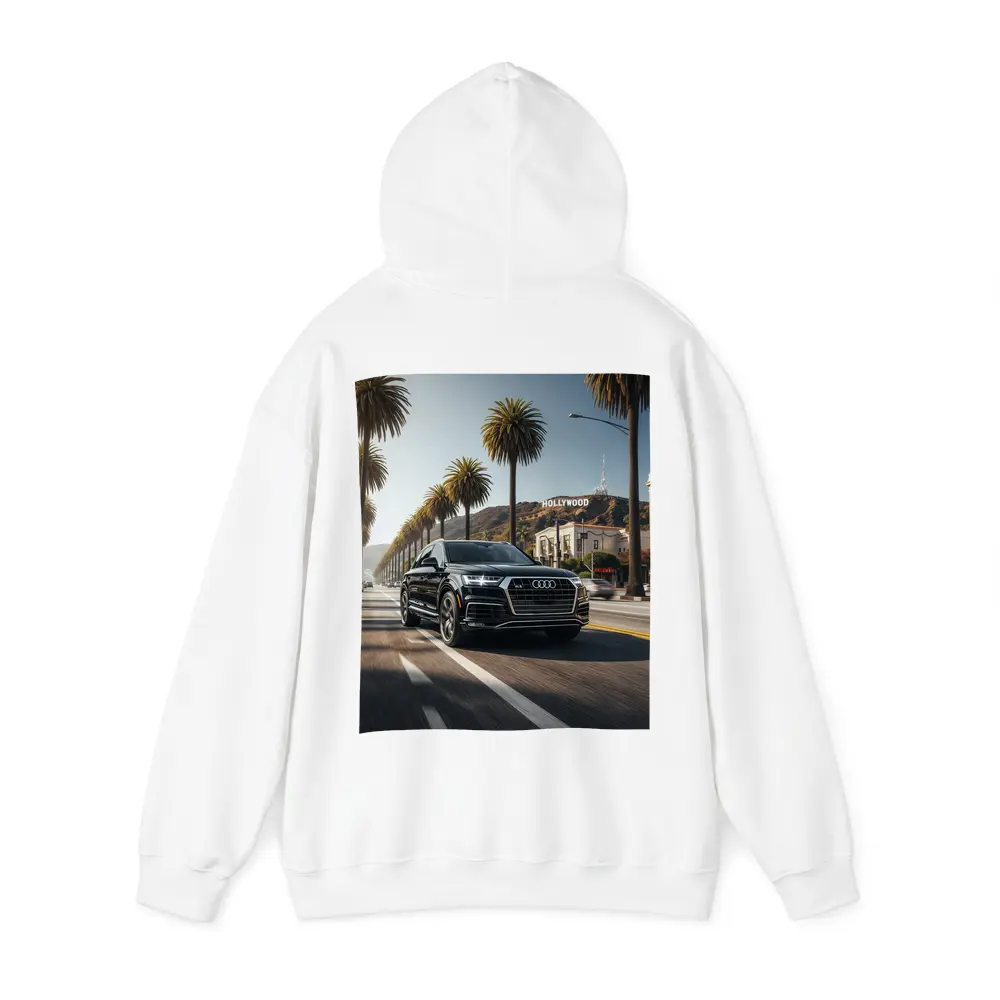 Audi Q7 Cruising Hollywood Los Angeles Street – Hoodies