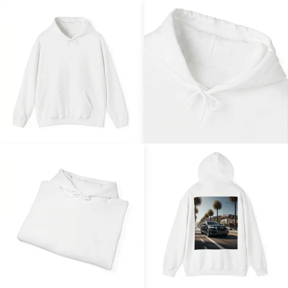 Audi Q7 Cruising Hollywood Los Angeles Street – Hoodies