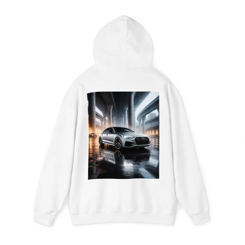 Audi RS Sedan Wet Urban Underpass Night – Hoodies