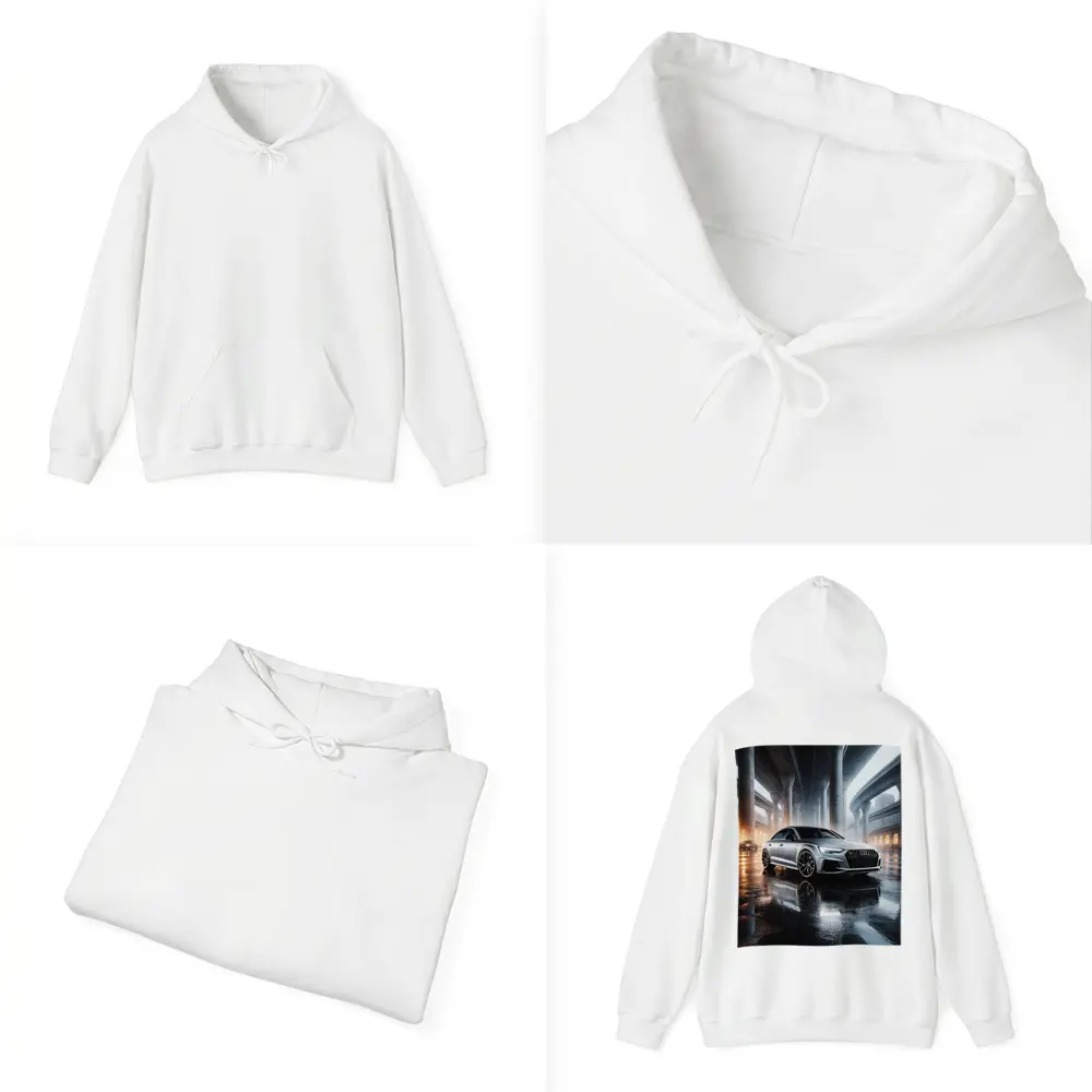 Audi RS Sedan Wet Urban Underpass Night – Hoodies