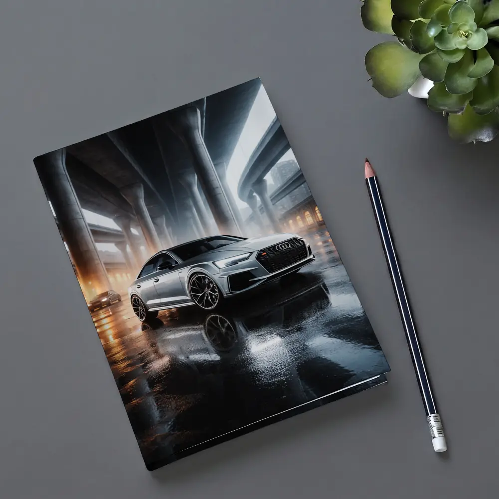 Audi RS Sedan Wet Urban Underpass Night – Notebooks