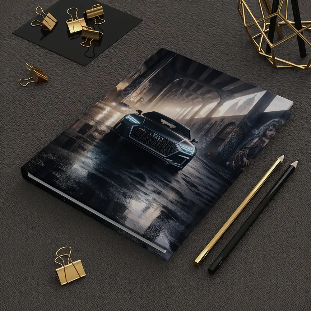 Audi A7 Dark Urban Street Night Scene – Notebooks