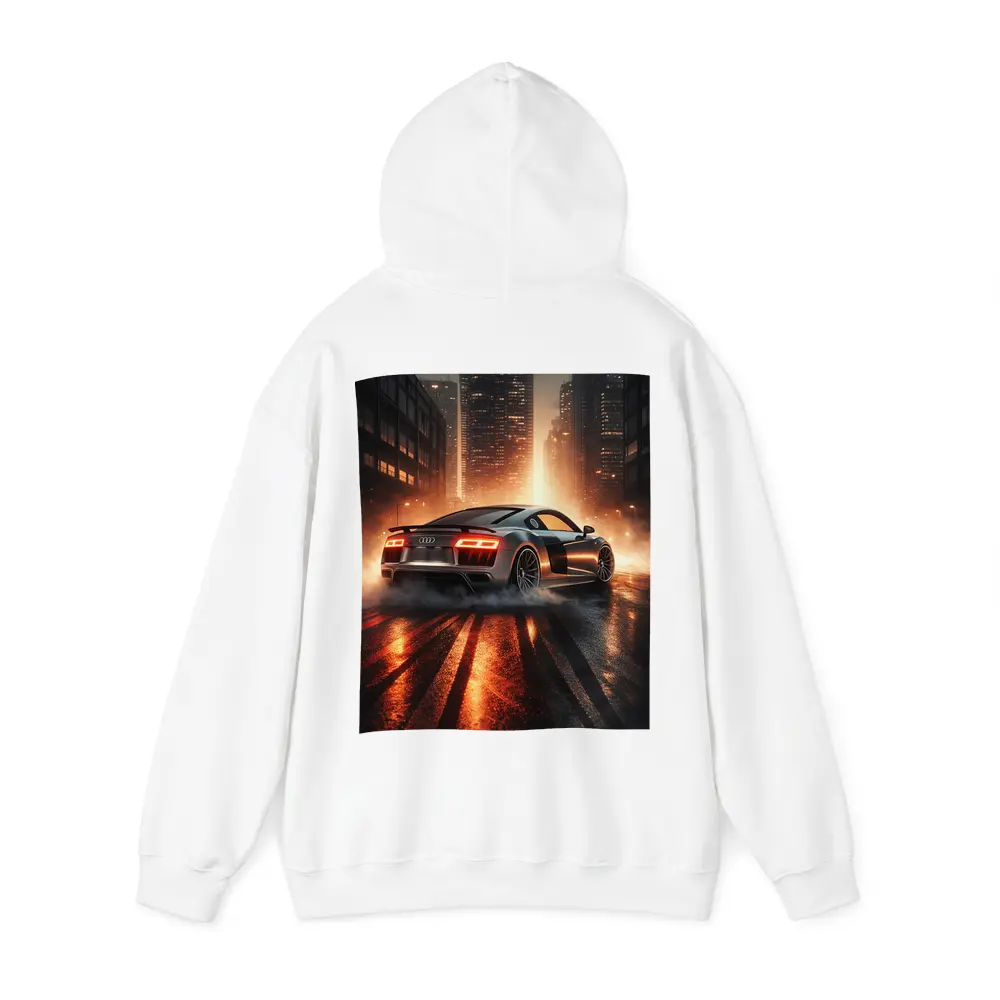 Audi R8 Drifting City Street Night – Hoodies