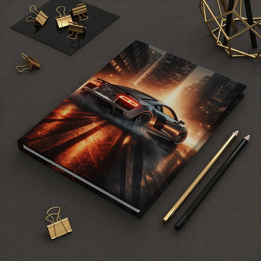 Audi R8 Drifting City Street Night – Notebooks