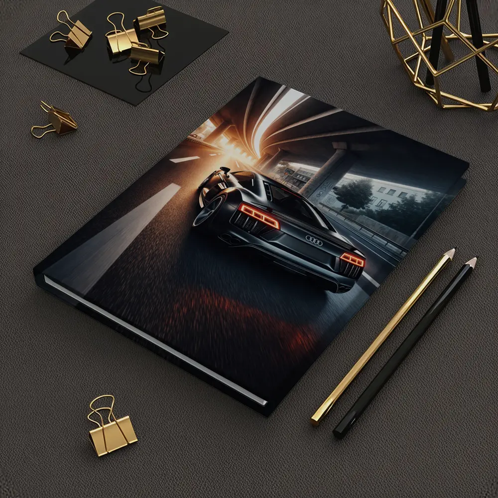 Audi R8 Speeding Under City Highway – Notebooks