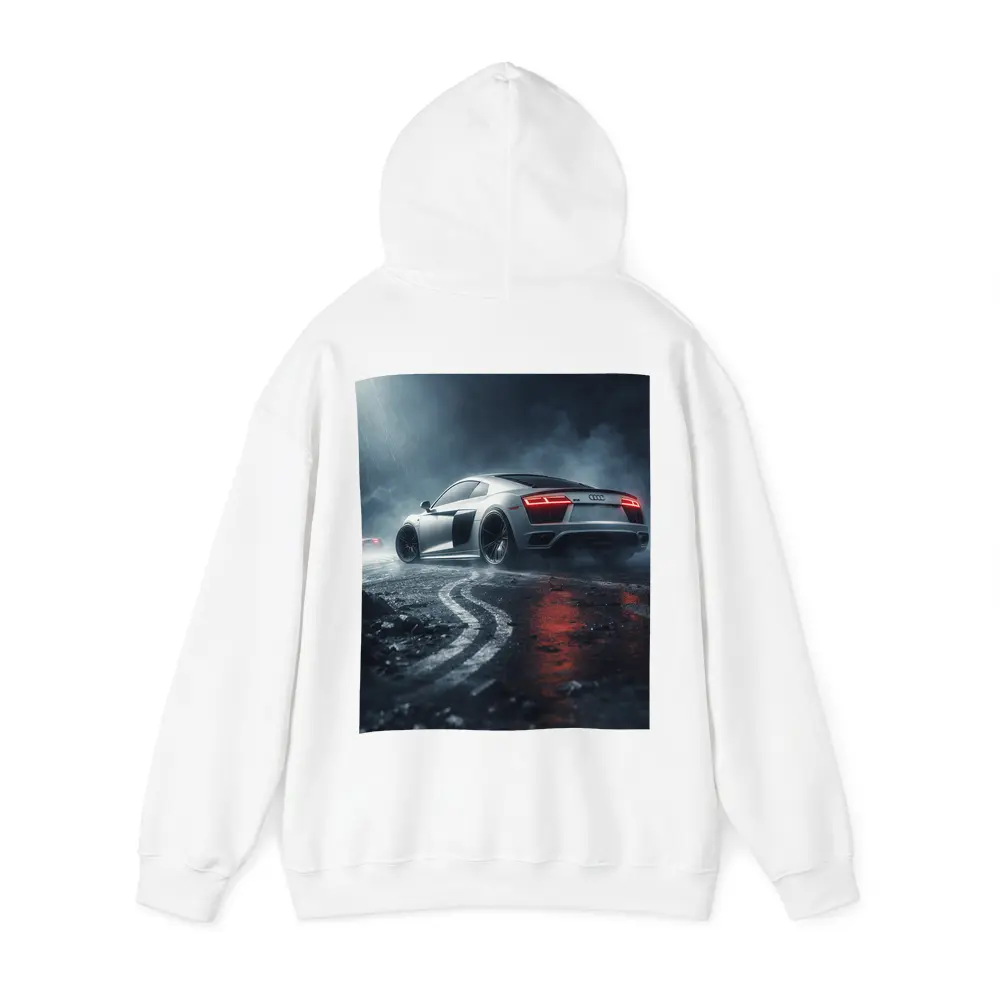Audi R8 Drifting Wet Dark Street – Hoodies