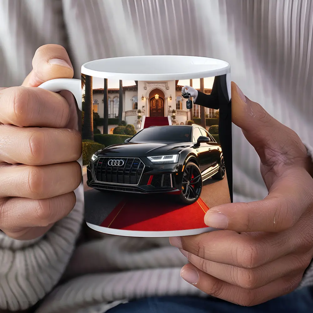 Audi RS Q8 Black Red Carpet Mansion – Mugs