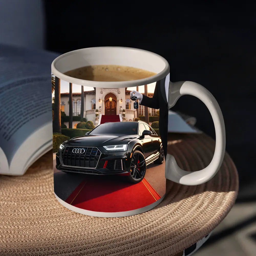 Audi RS Q8 Black Red Carpet Mansion – Mugs