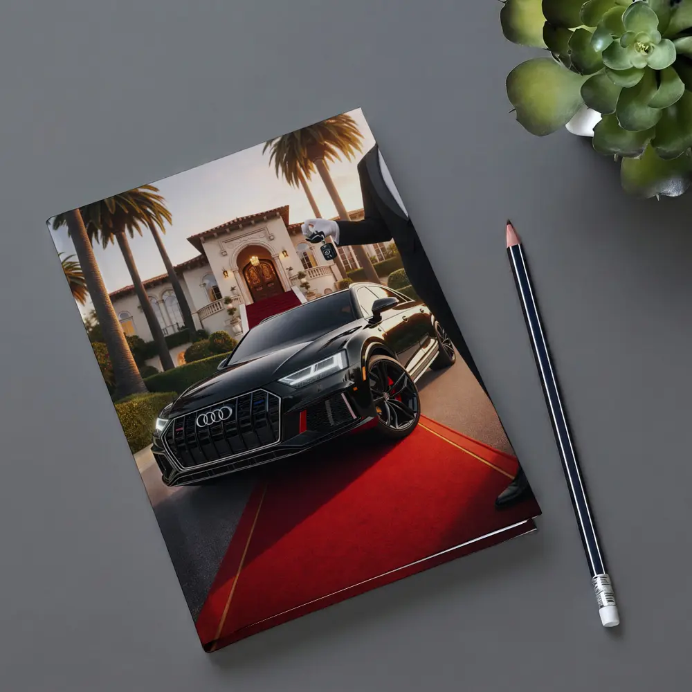 Audi RS Q8 Black Red Carpet Mansion – Notebooks