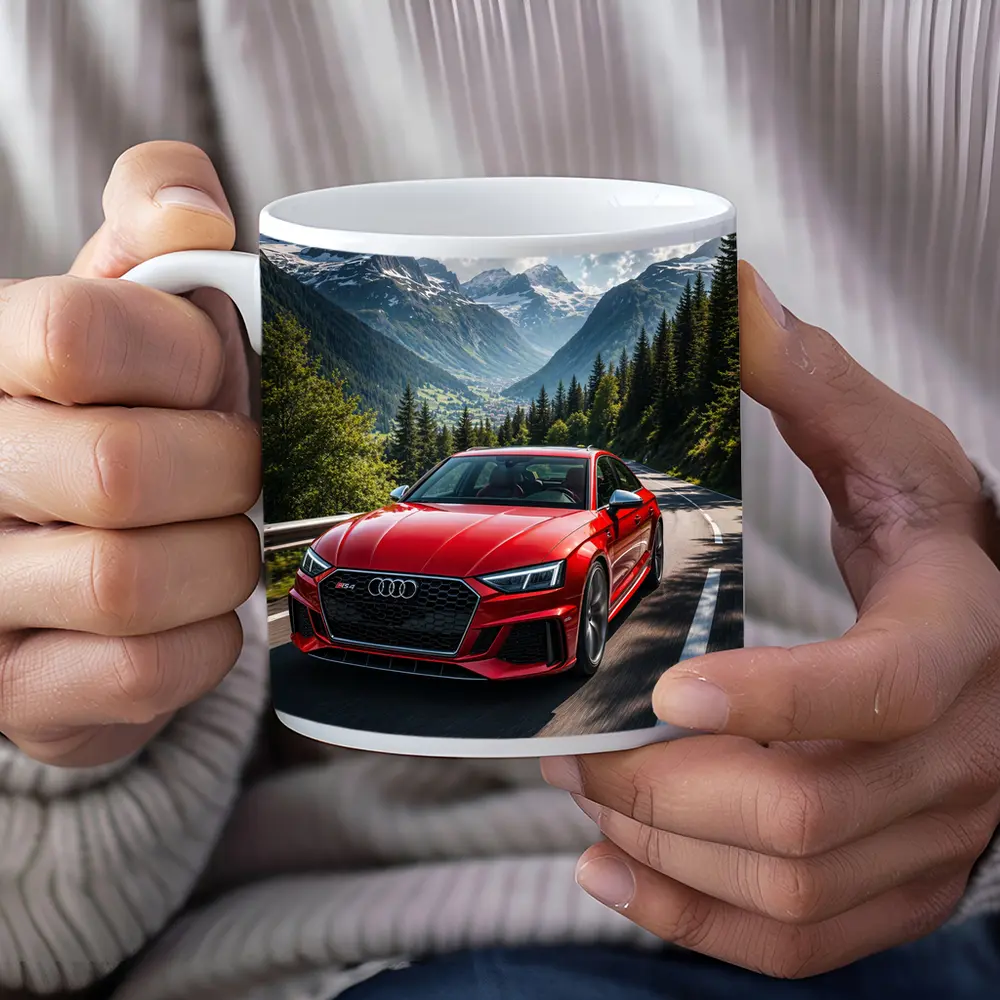 Audi RS4 Red Mountain Road Drive – Mugs