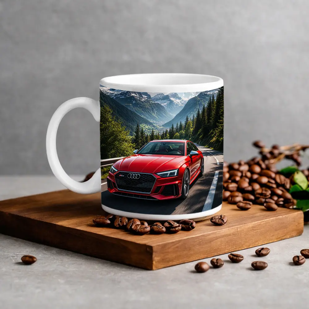 Audi RS4 Red Mountain Road Drive – Mugs