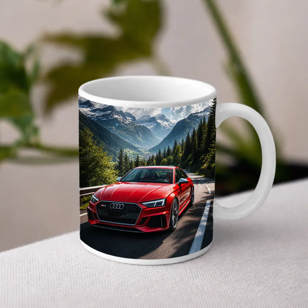 Audi RS4 Red Mountain Road Drive – Mugs