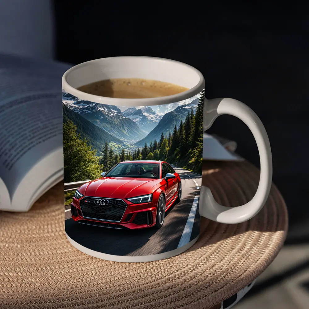 Audi RS4 Red Mountain Road Drive – Mugs