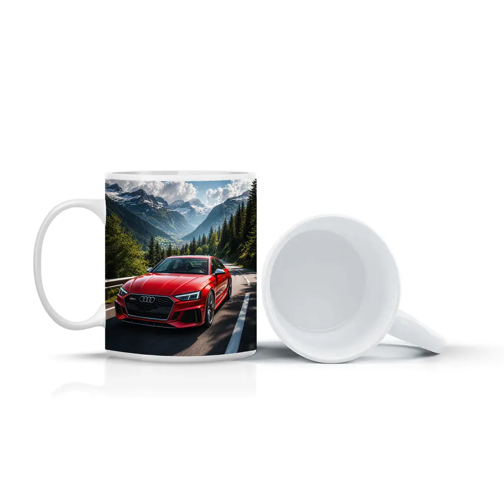 Audi RS4 Red Mountain Road Drive – Mugs