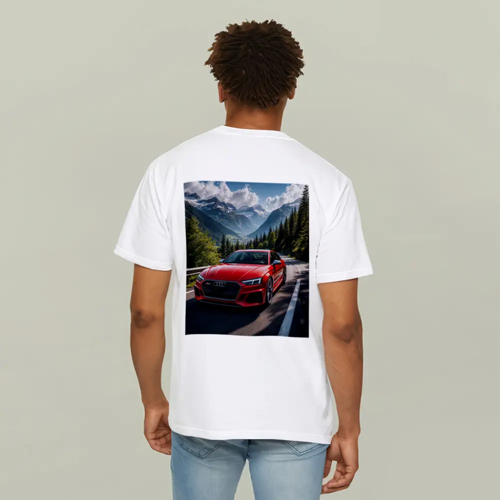 Audi RS4 Red Mountain Road Drive – T-Shirts
