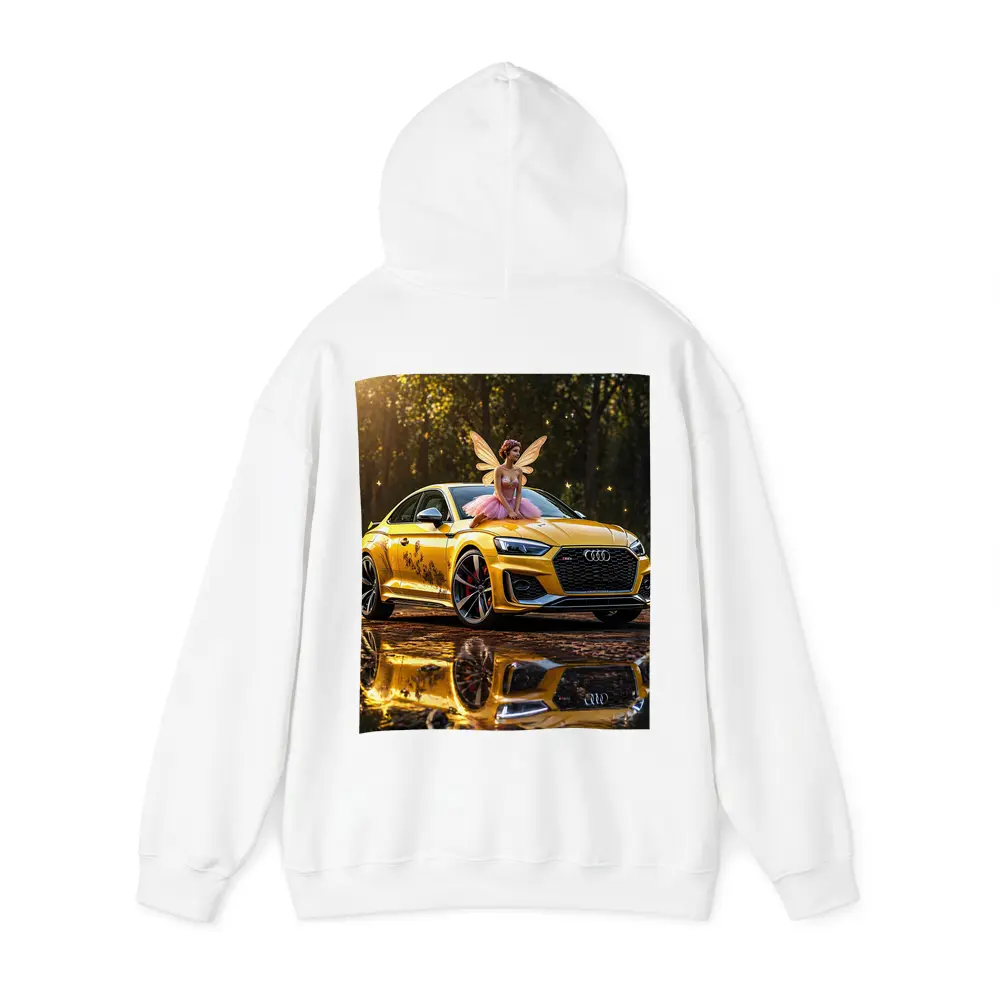 Audi RS5 Yellow Fairy Forest Setting – Hoodies