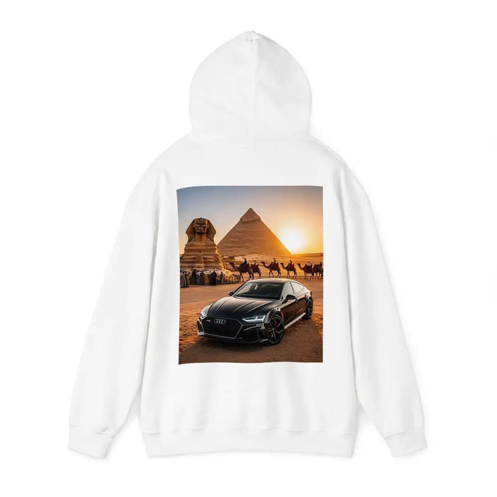 Audi RS7 Giza Pyramids Sphinx Sunset – Hoodies