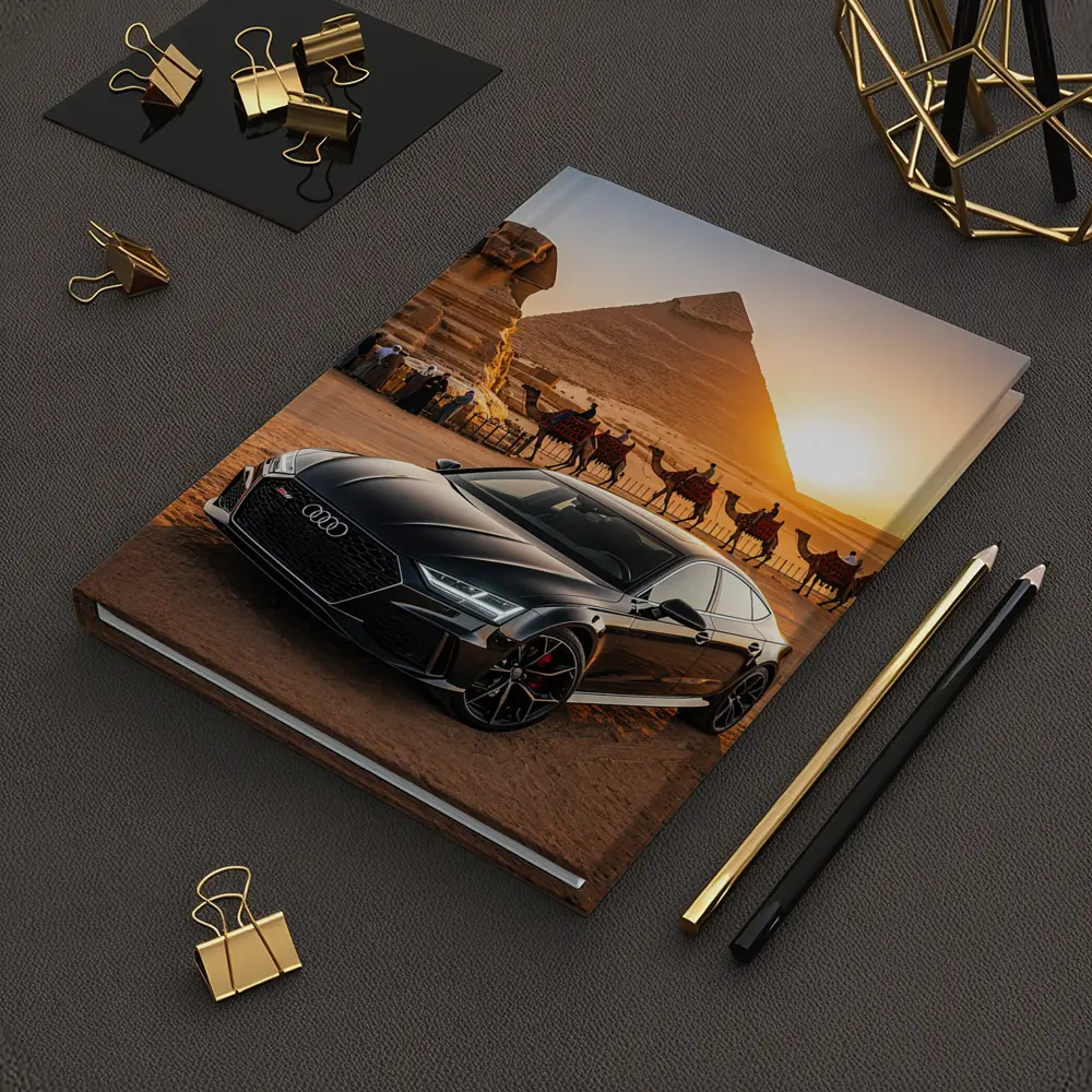 Audi RS7 Giza Pyramids Sphinx Sunset – Notebooks